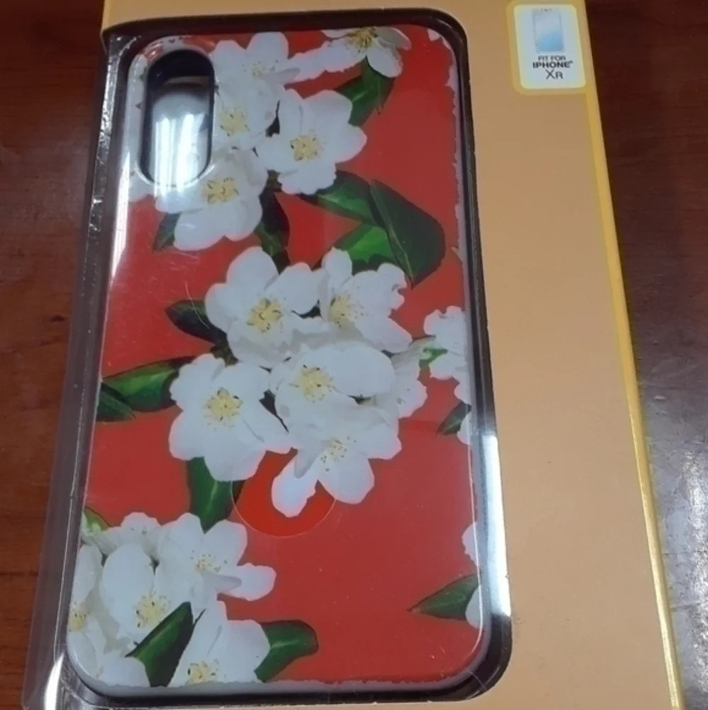 Hard Back iPhone XR Floral Print Case